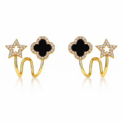 Four-Leaf Clover Earrings