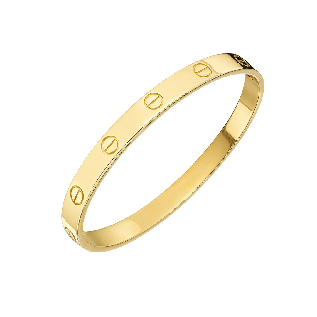 Elegant Screw Bangle Bracelet – Luxury Designer Style