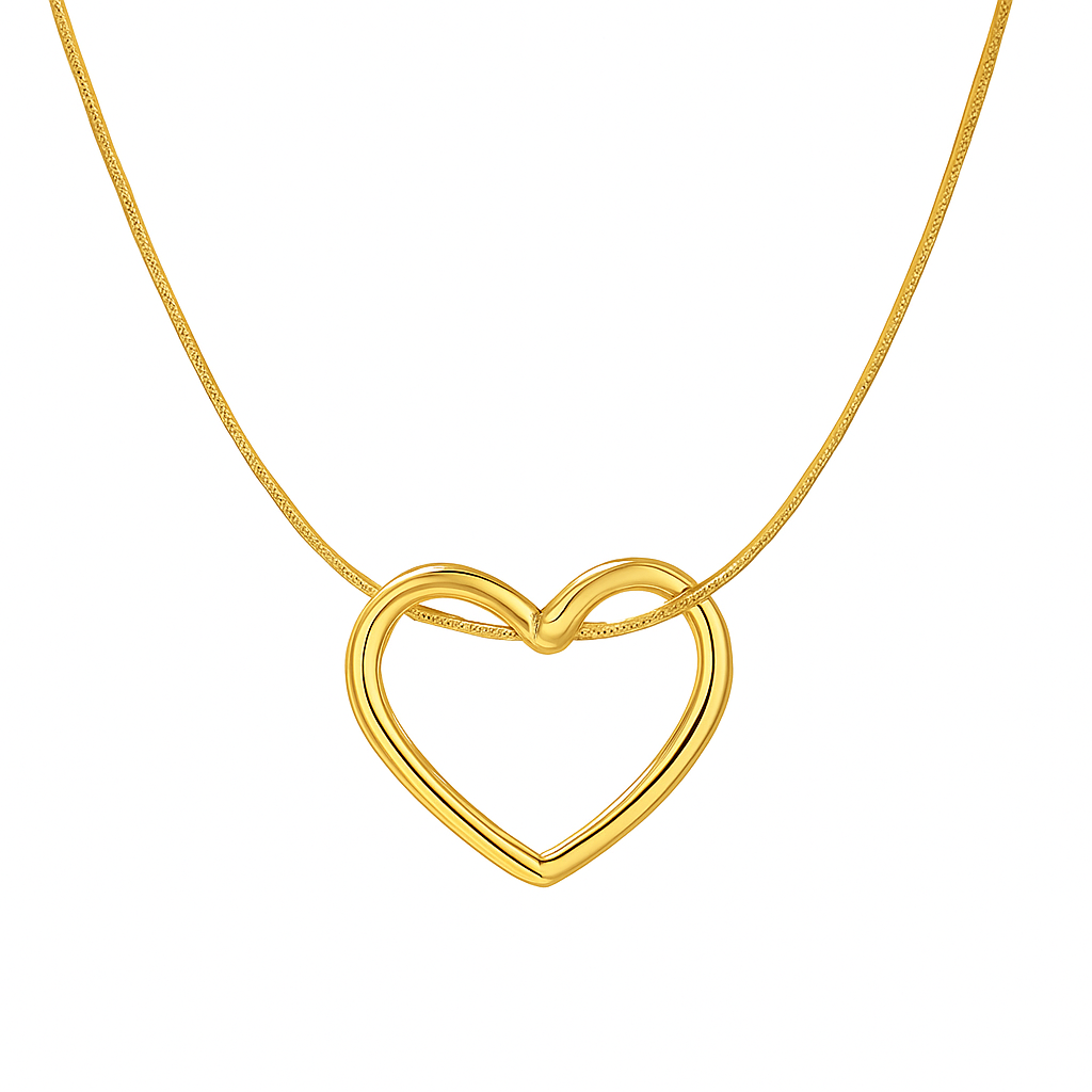 Heart Pendant Necklace | Elegant Love Gift Jewelry
