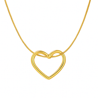 Heart Pendant Necklace | Elegant Love Gift Jewelry